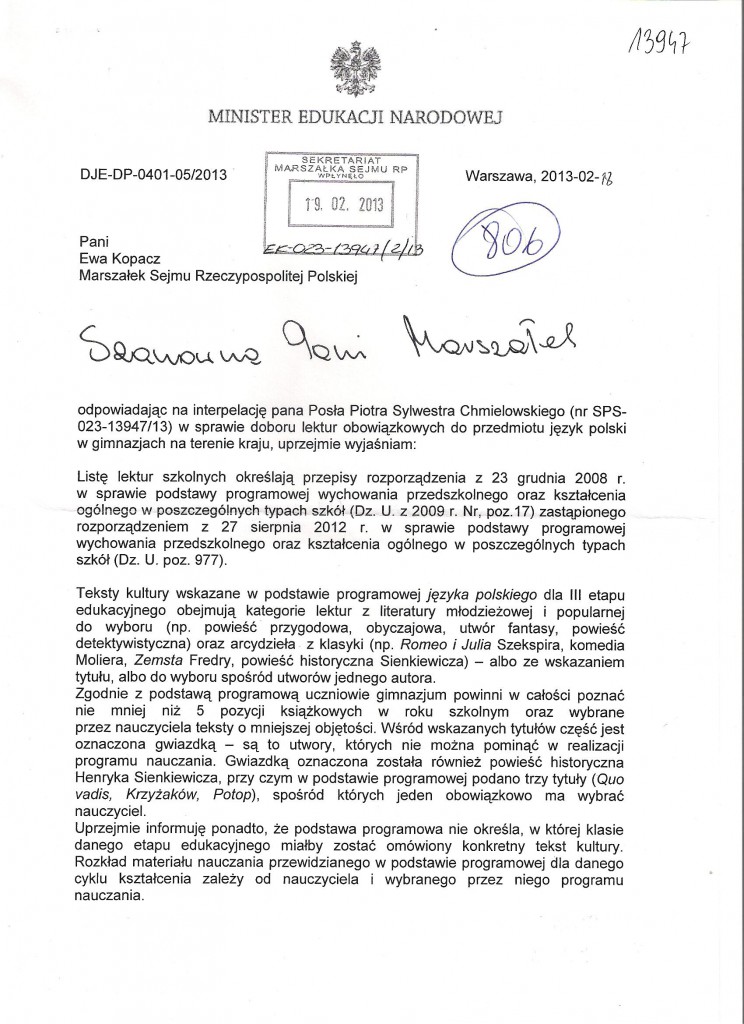 Krzyżacy 1 001