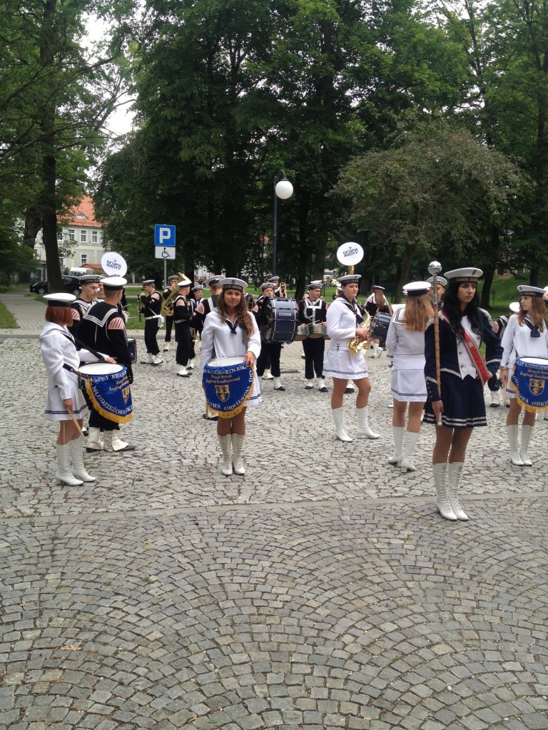 orkiestra ze Szkoły Żeglugi Śródlądowej w Kędzierzynie - Koźlu